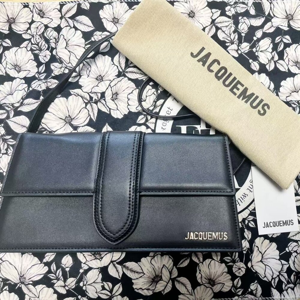 Jacquemus shoulder bag for women, black